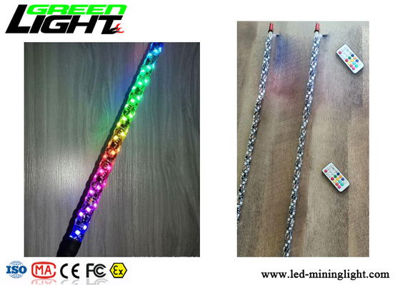 Поляк IP67 RGB удаленного предупредительного светового сигнала СИД регулятора 1.8m красочный водоустойчивый гибкий