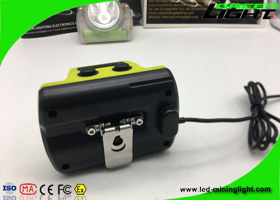 Экран Oled привел Headlamp минируя батарею лития 6.8Ah светов трудной шляпы 18000lux