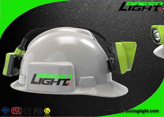 Экран Oled привел Headlamp минируя батарею лития 6.8Ah светов трудной шляпы 18000lux