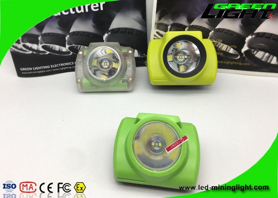 Экран Oled привел Headlamp минируя батарею лития 6.8Ah светов трудной шляпы 18000lux