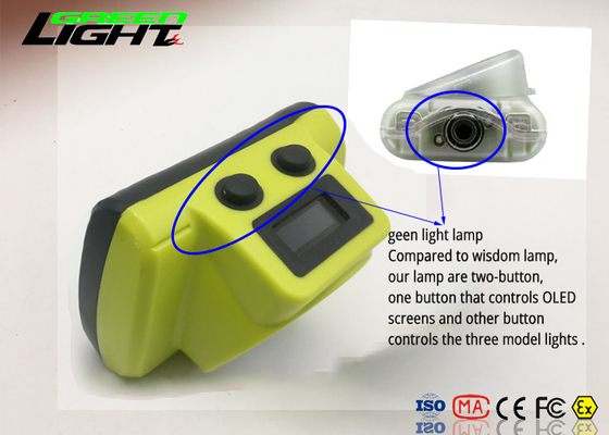 Li - Кри батареи иона привел перезаряжаемые свет 13000lux водоустойчивое IP68 Headlamp