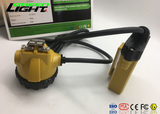 Водоустойчивый перезаряжаемые свет приведенный трудной шляпы Ip68, Headlamp наивысшая мощность приведенный для бега