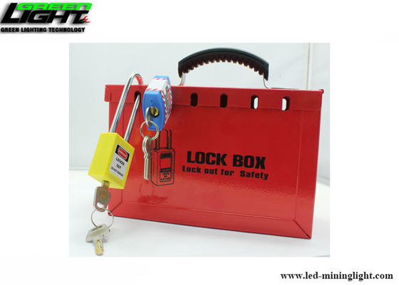 Коробка замыкания безопасности стали ручки 12 Padlocks складная