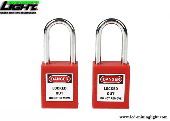 Медный Padlock техники безопасности на производстве сережки 410KARED ядра 6mm
