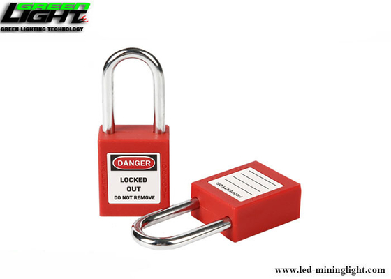 Медный Padlock техники безопасности на производстве сережки 410KARED ядра 6mm
