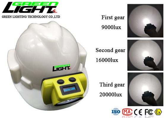 Лампа крышки горнорабочих СИД случая 348lum 25000lux 2.96W ABS