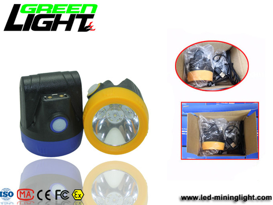 Ион 6000Lux IP68 1W 2.8Ah Li минируя света трудной шляпы