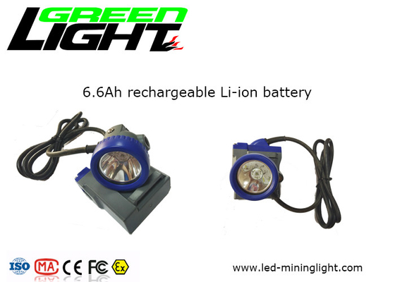 Света GLT-7 добычи угля IP68 водоустойчивые 144lum 6.6Ah 1000lux