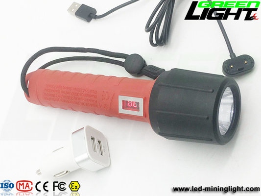 Свет 10W IP68 факела заряжателя 3000lux 750mA USB перезаряжаемые