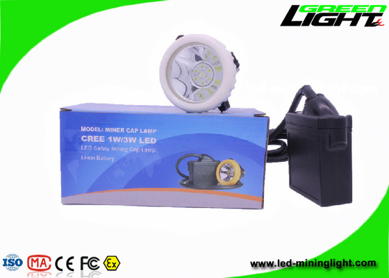 света KL5LM минирования СИД головной лампы 3.7V горнорабочих СИД 216lum 450mA портативные