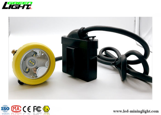Лампа крышки 3.7V горнорабочих СИД ATEX KL5LM 6.6Ah 216lum связывала лампу приведенную шлема