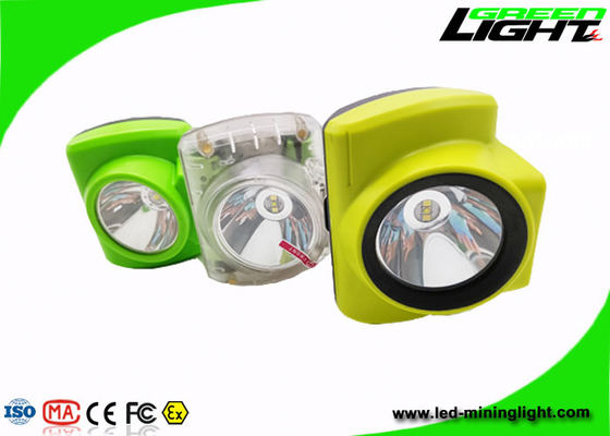 Сопротивление взрыва Headlamps 4.2W 348lum шлема горнорабочих экрана OLED