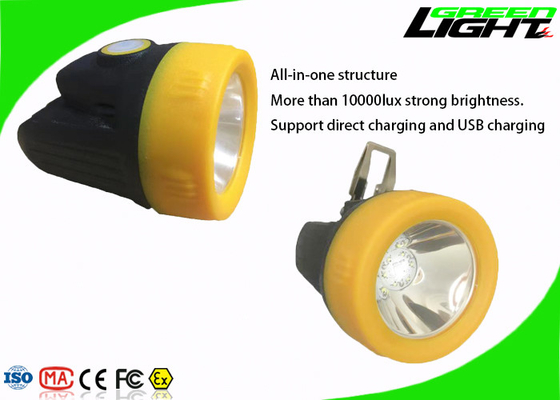 Headlamp приведенный лампы крышки 3.8Ah горнорабочих 200mA 143LUM бесшнуровой перезаряжаемые