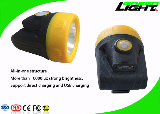 Headlamp приведенный лампы крышки 3.8Ah горнорабочих 200mA 143LUM бесшнуровой перезаряжаемые