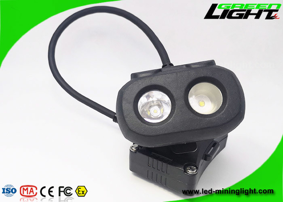 USB двойного луча лампы крышки горнорабочих СИД экрана 334lum OLED поручая 10.4Ah