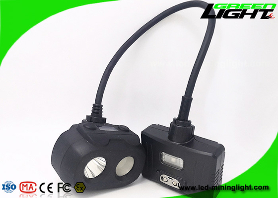 USB двойного луча лампы крышки горнорабочих СИД экрана 334lum OLED поручая 10.4Ah