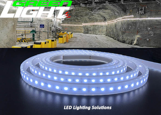 Водоустойчивые света прокладки SMD2835 СИД EXIBII 17W/M гибкие 110V 1630Lum