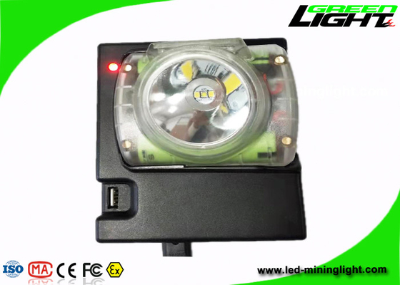 водоустойчивый перезаряжаемые дисплей Headlamp 232lum 13000Lux умный OLED минирования СИД 6800mA