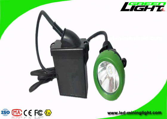 Headlamp горнорабочего кнопки перезаряжаемые 216lum 7.8Ah силикона лампы крышки минирования безопасности 10000Lux для подземной угольной шахты