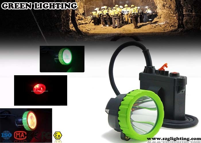 50000 Headlamp приведенный люксами перезаряжаемые, лампа крышки 4 горнорабочих освещения цвета