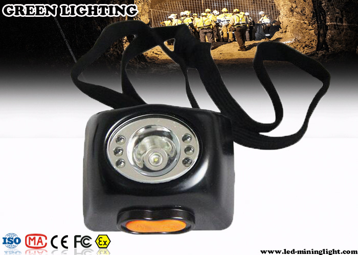 Бесшнуровой минируя перезаряжаемые Headlamp СИД с батареей дисплея 4500mAH 3W LCD