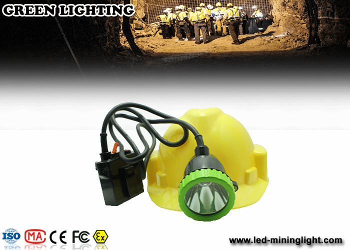 Headlamp 50000 горнорабочих люкса нержавеющим внутреннеприсуще связыванный сейфом перезаряжаемые с батареей Li-иона 11.2ah