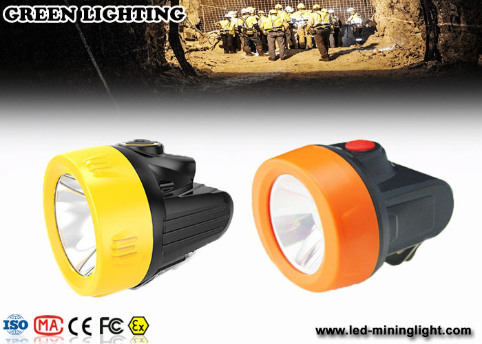 2.8Ah Headlamp горнорабочих СИД литий-ионного аккумулятора IP68 для защитных шлемов с передвижным стальным крюком