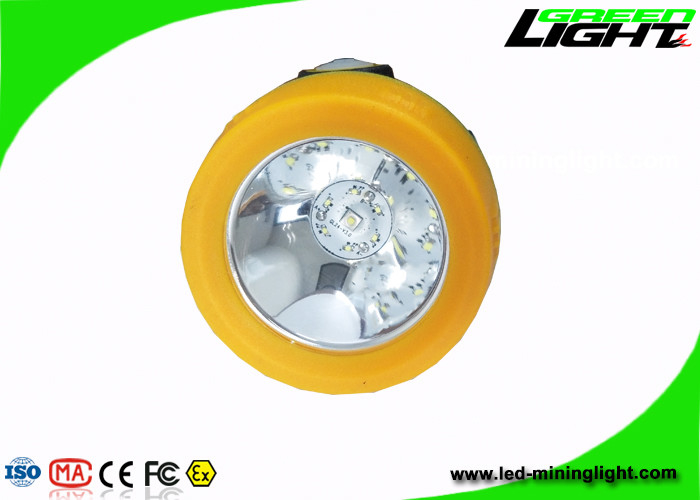 вес Headlamp 170g горнорабочих яркости 10000lux перезаряжаемые с красочной раковиной