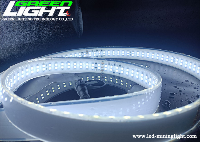Силикона цвета светов прокладки СИД SMD2835 AC110V строка неонового белого двойная